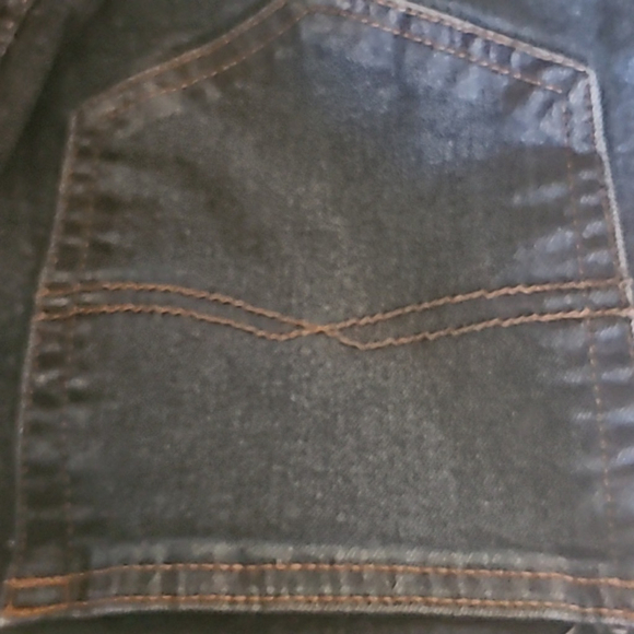 Luke & Dutch jeans sz. 30" ×30"/rise 9". (#910) dark wash. - Picture 14 of 14